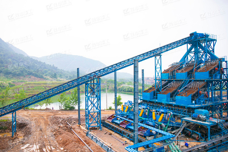 沙巴足球重工EPC承建湖北武穴长江矿业公司二期砂石骨料项目投产